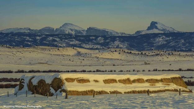 Temple, Wind River, Surveyors Notch and Little El Capitan. Photo by Dave Bell.