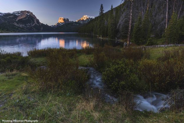 Reflections In Green River Lakes. Photo by Dave Bell.