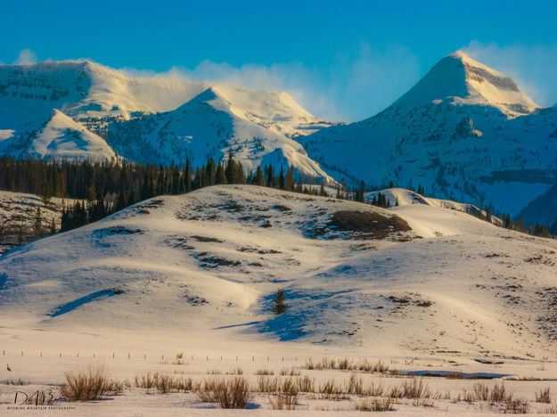 High Winds On The High Peaks. Photo by Dave Bell.