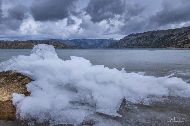 Ice Pile. Photo by Dave Bell.
