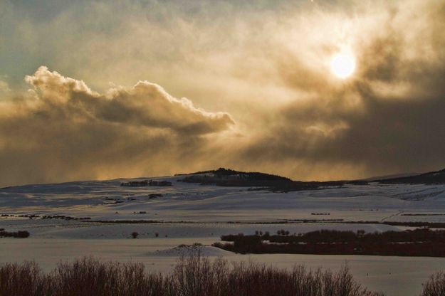 Diffused Sunlight Clouds. Photo by Dave Bell.