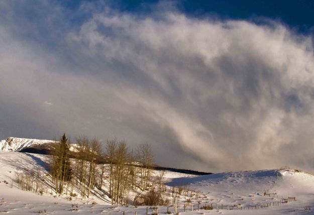 Spring Clouds. Photo by Dave Bell.