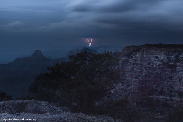 Double Strike Over Grand Canyon. Photo by Dave Bell.
