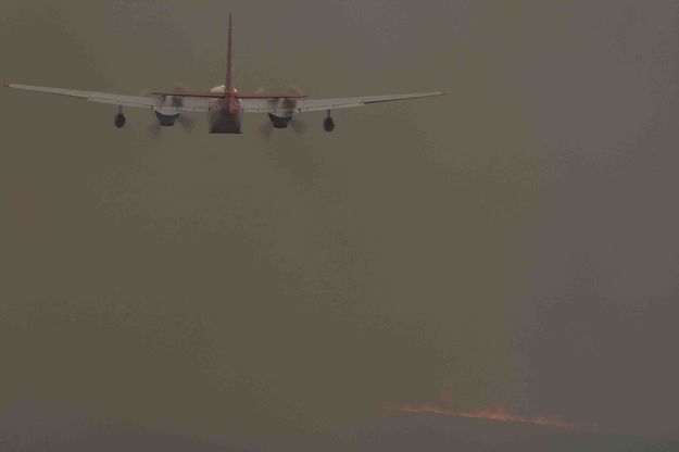 Bomber Lining Up. Photo by Dave Bell.