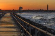 Ponce Inlet Jetty. Photo by Dave Bell.