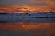 Sunset Light On Lenticulars. Photo by Dave Bell.