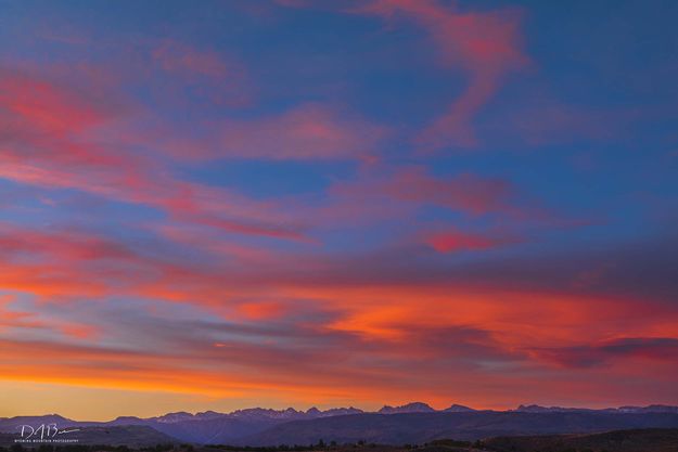 Stunning Sunset East. Photo by Dave Bell.