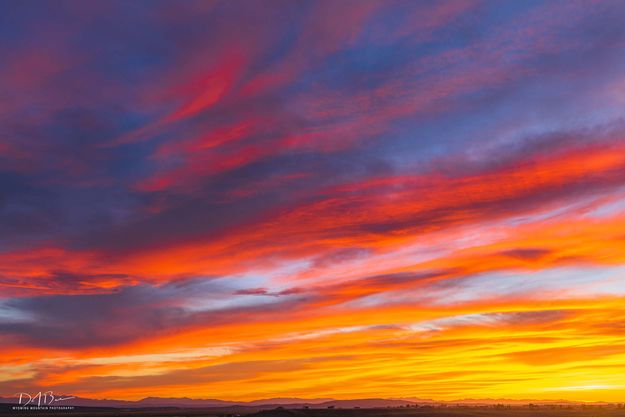 Stunning Sunset West. Photo by Dave Bell.