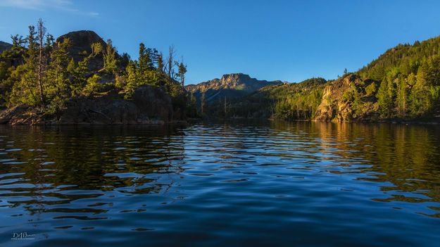 Early Evening Light On Elephant Head Island. Photo by Dave Bell.