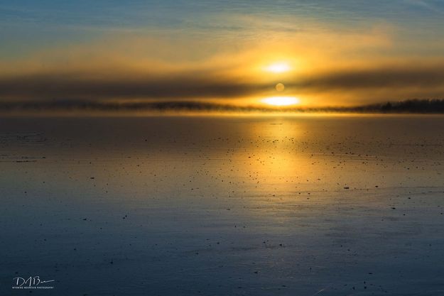 Foggy Sunrise Beauty. Photo by Dave Bell.