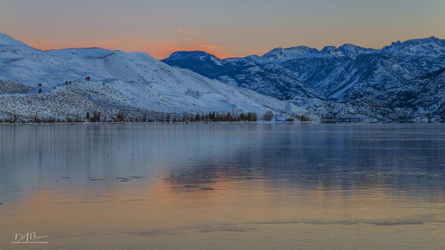 Morning Alpenglow. Photo by Dave Bell.