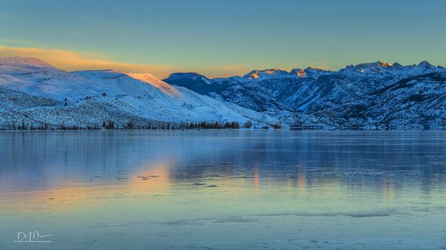 First Light Reflecting. Photo by Dave Bell.