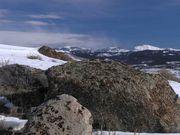 Granite and Blue Skies. Photo by Dave Bell.