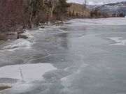 Shoreline Ice. Photo by Dave Bell.