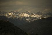 Late Sunlight On Wind River Peaks From Fremont Ridge. Photo by Dave Bell.