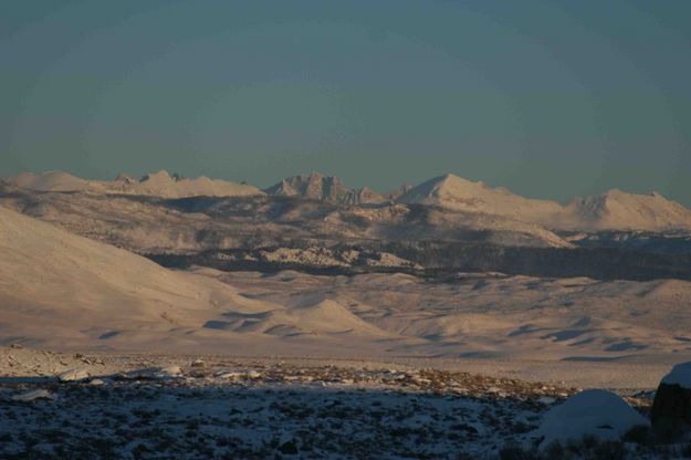 Crystal Clear Mt. Bonneville From Fremont Lake Overlook. Photo by Dave Bell.