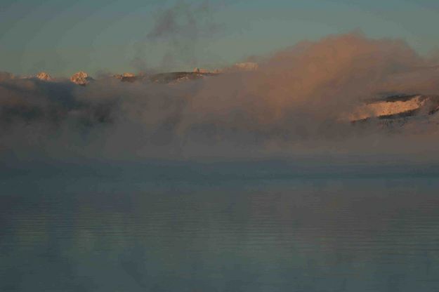 Tranquil Frigid Waters. Photo by Dave Bell.