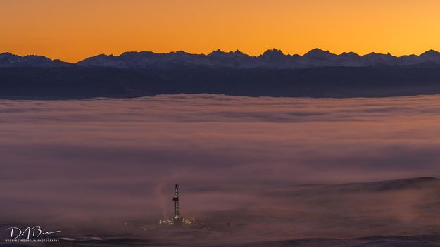 Across The Foggy Valley. Photo by Dave Bell.