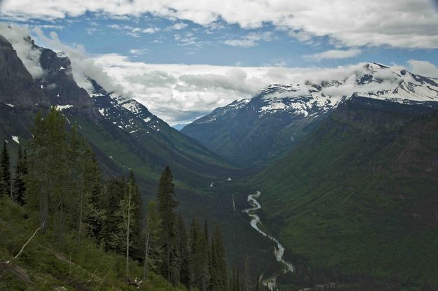 McDonald Creek Valley. Photo by Dave Bell.