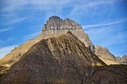 Mt. Grinnell (8,851') Dominates Many Glacier Views. Photo by Dave Bell.