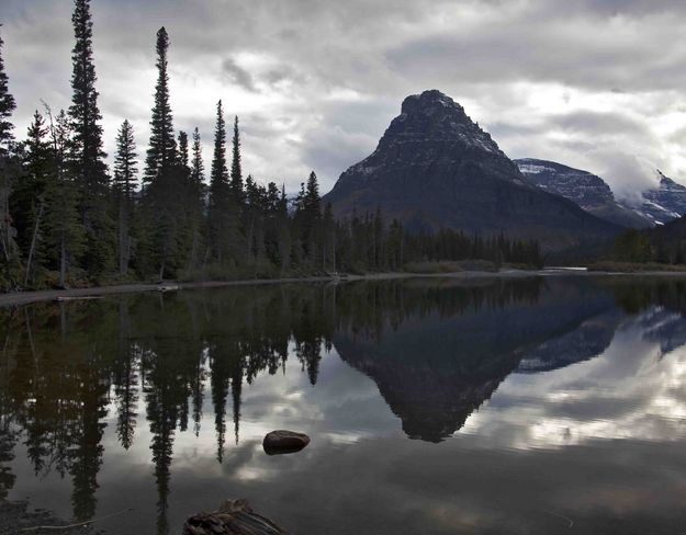 Sinopah Mountain Reflection. Photo by Dave Bell.