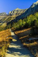 Bishops Cap From The Highline Trail. Photo by Dave Bell.