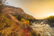 Morning On Swiftcurrent Creek. Photo by Dave Bell.