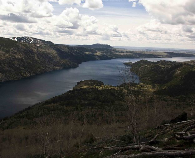 Fremont Lake and White Pine Ski Area. Photo by Dave Bell.