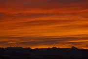 Fiery Sky. Photo by Dave Bell.