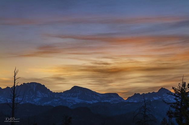 Brief Morning Glow. Photo by Dave Bell.