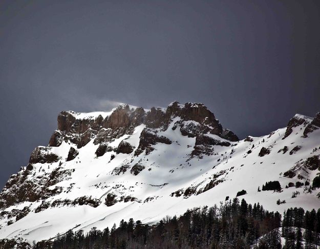 Still Winter Up Top. Photo by Dave Bell.