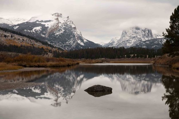 Whiterock and Squaretop Reflections. Photo by Dave Bell.