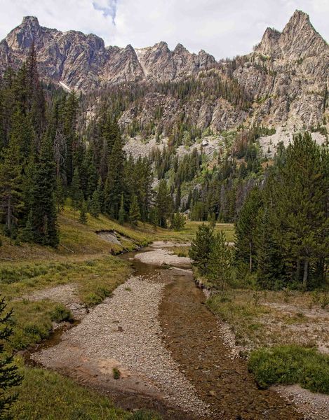 Beautiful Valley and Rugged Peaks. Photo by Dave Bell.