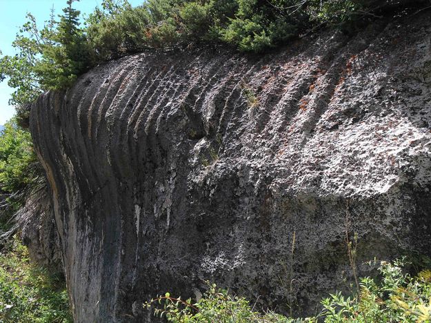 Unusual Weathered Rock. Photo by Dave Bell.