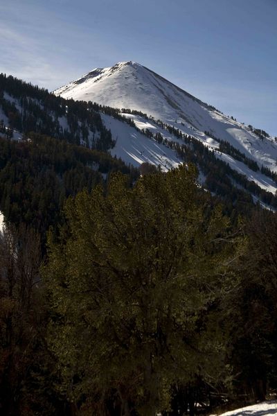 Bristlecone And Unnamed 10,860' Peak. Photo by Dave Bell.