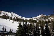 11,378' Wyoming Peak (R) and 11,220' Unnamed Twin. Photo by Dave Bell.