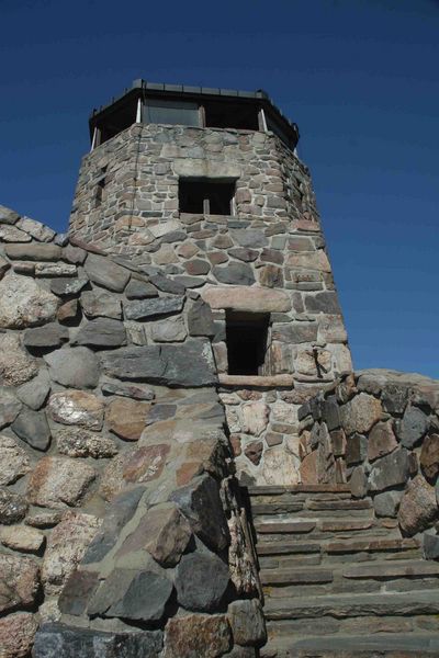 Fire Tower Granite Steps. Photo by Dave Bell.