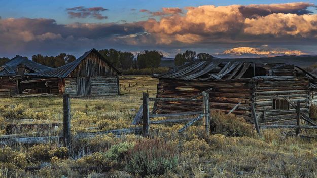 Homestead Buildings. Photo by Dave Bell.