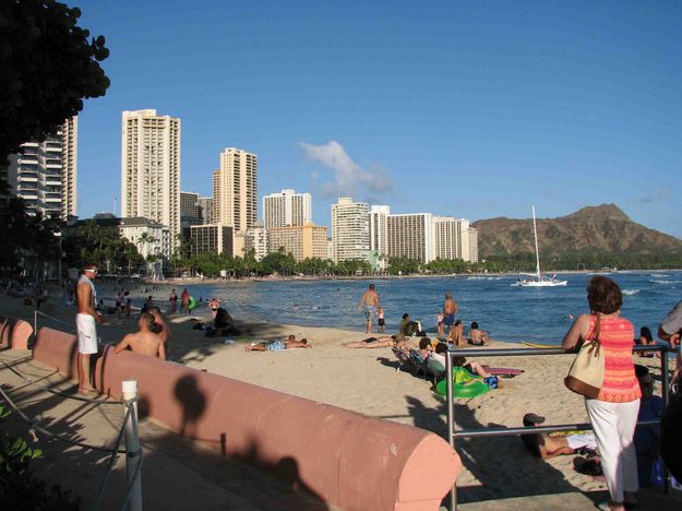 Waikiki and Diamond Head. Photo by Dave Bell.