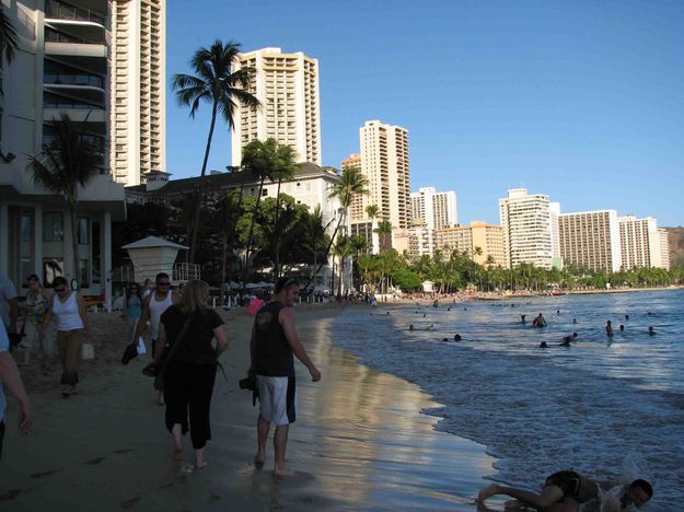 Waikiki Beach. Photo by Dave Bell.