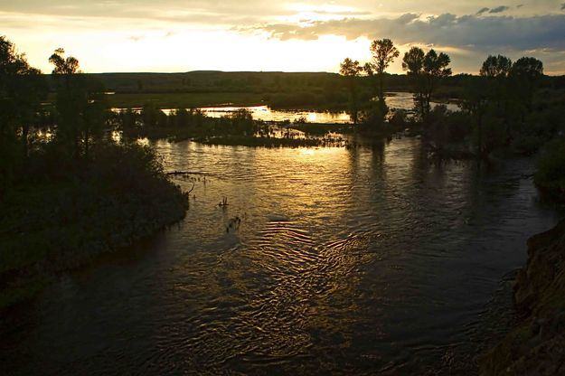 New Fork River At Boulder. Photo by Dave Bell.