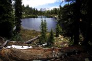 Barbara Lake Scenery. Photo by Dave Bell.