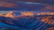 Wind River Winter Sunset Color. Photo by Dave Bell.