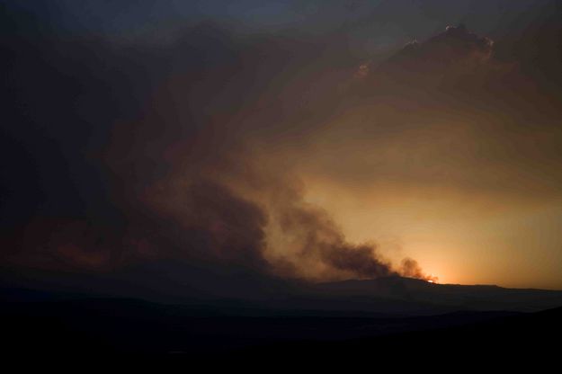 Angry Sky At Sunset. Photo by Dave Bell.