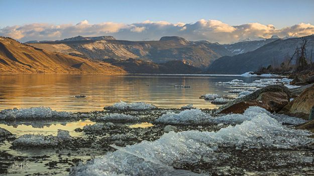 Remnant Ice. Photo by Dave Bell.