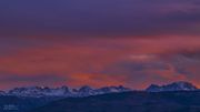 Alpenglow From Fremont To Gannett. Photo by Dave Bell.