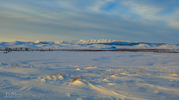 Across The Valley To The Sawtooth. Photo by Dave Bell.