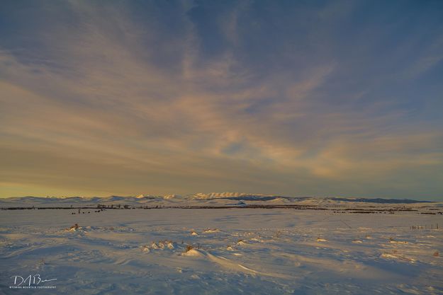 Commanding View And Changing Sky. Photo by Dave Bell.