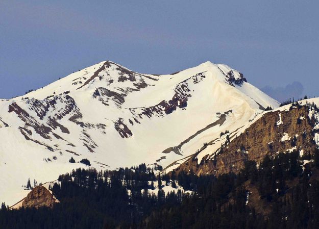 Hoback Peak. Photo by Dave Bell.