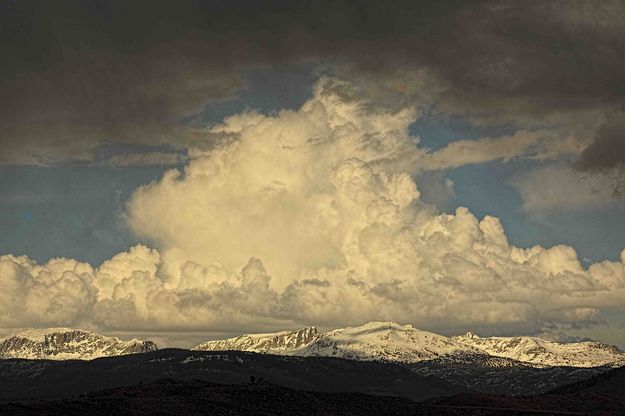 Spring Mountain Clouds. Photo by Dave Bell.